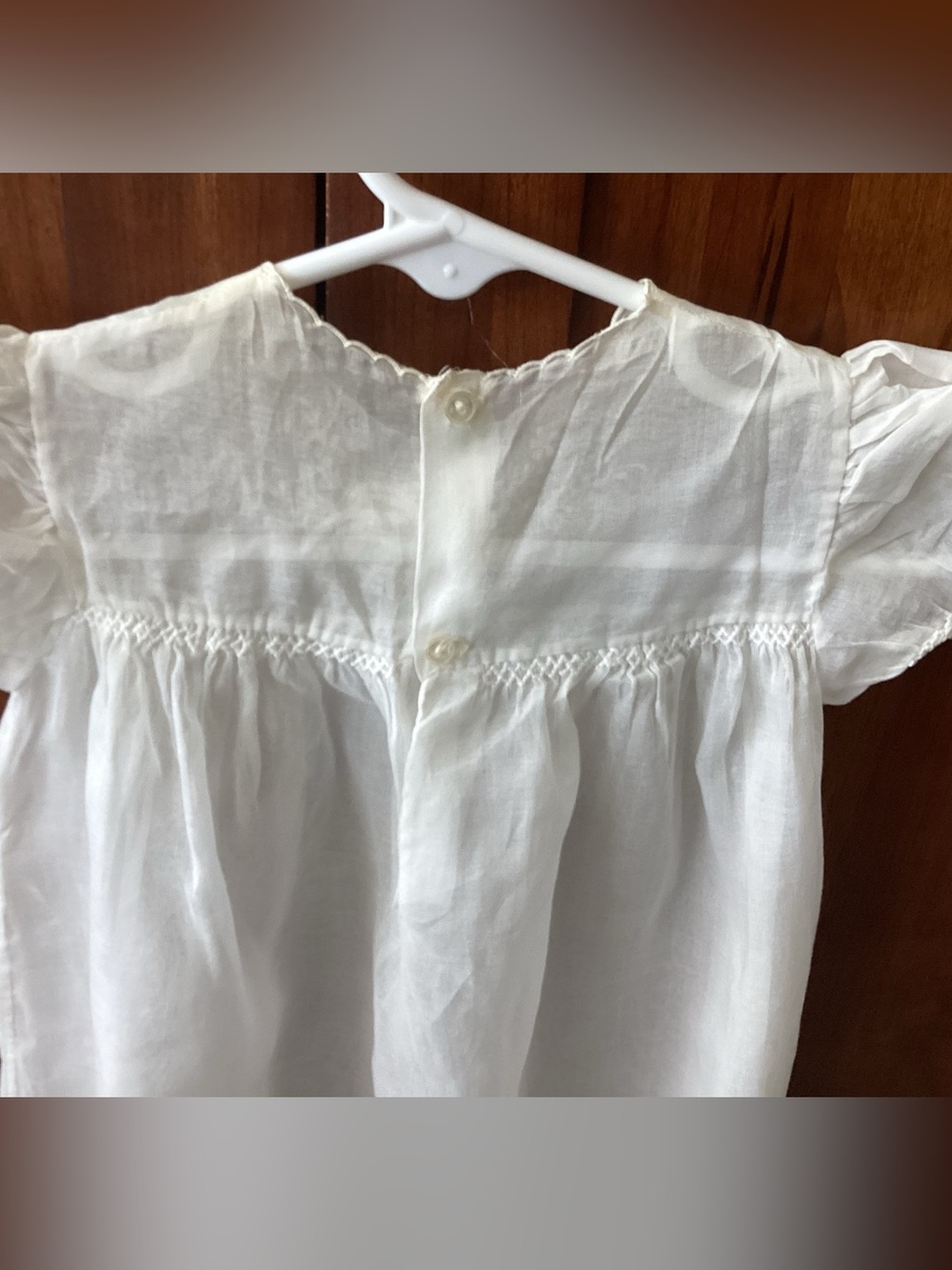 Vtg. Hand made infant gown from the Heritage brand HIGHLY COLLECTIBLE - Picture 5 of 10